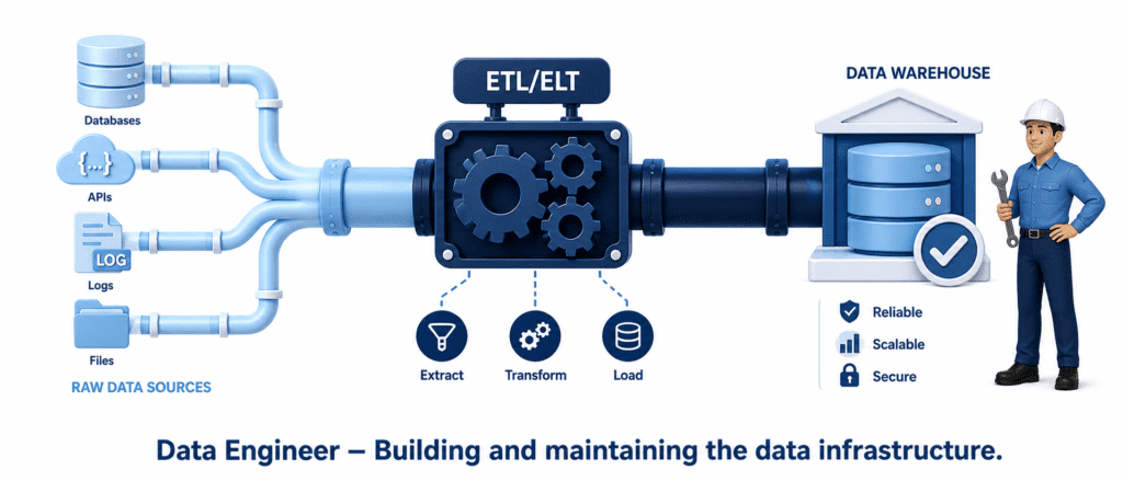 Data Analyst vs Data Scientist vs Data Engineer 6