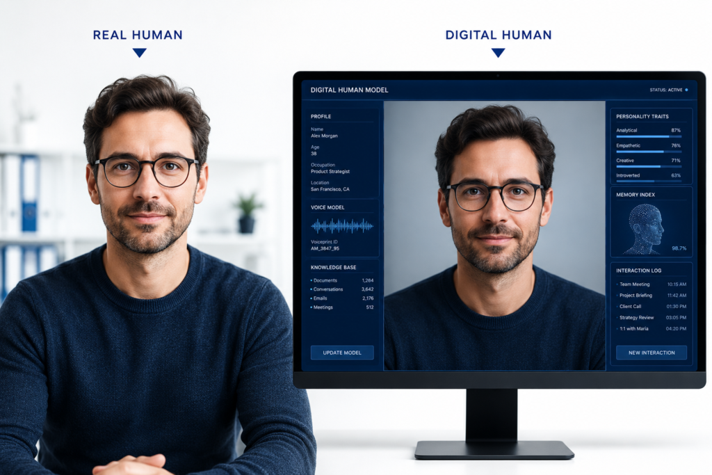 Digital Humans 2050: AI Clones, Virtual Identities and the End of Anonymity 6 Digital Humans 2050: AI Clones, Virtual Identities and the End of Anonymity 5