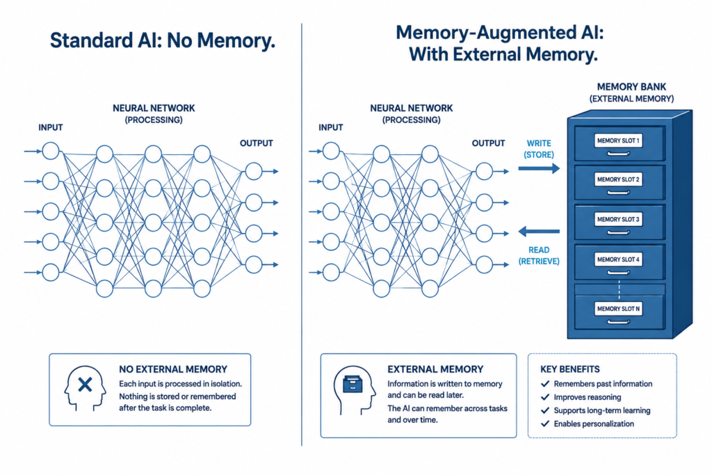 Memory-Augmented Neural Networks: Full Beginner's Guide to How AI Remembers 9 Memory-Augmented Neural Networks: Full Beginner's Guide to How AI Remembers 8