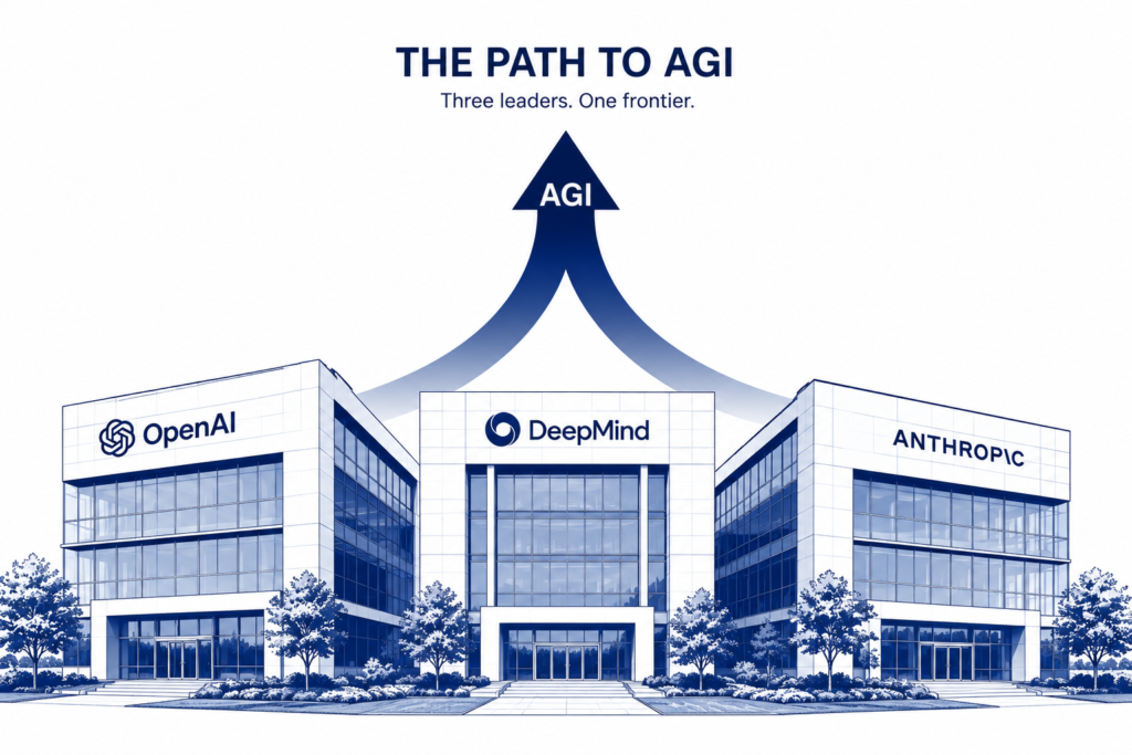 The Race to AGI: Which Lab Will Build Human-Level AI First — OpenAI, DeepMind, or Anthropic? 7